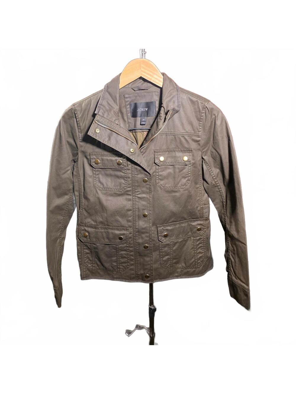 J.Crew Women's Olive Green Utility Jacket XS
